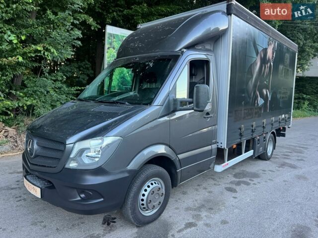 Серый Мерседес Sprinter, объемом двигателя 2.2 л и пробегом 341 тыс. км за 27500 $, фото 1 на Automoto.ua
