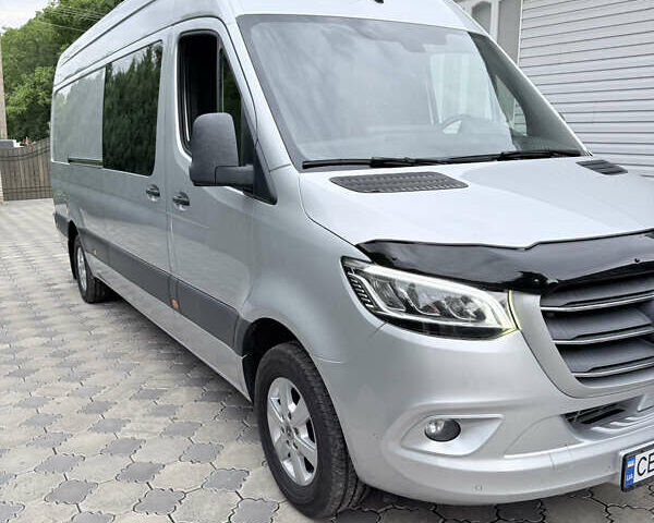 Серый Мерседес Sprinter, объемом двигателя 3 л и пробегом 158 тыс. км за 55885 $, фото 1 на Automoto.ua