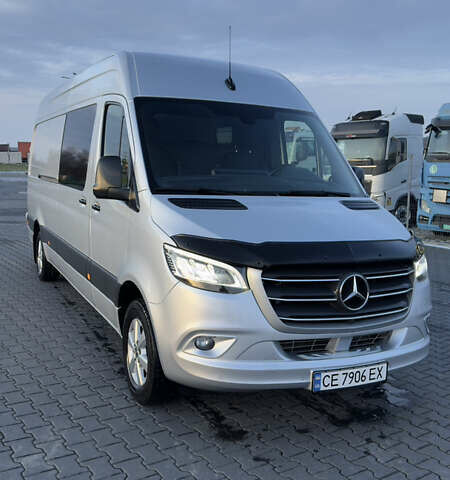 Серый Мерседес Sprinter, объемом двигателя 2.99 л и пробегом 158 тыс. км за 55720 $, фото 1 на Automoto.ua