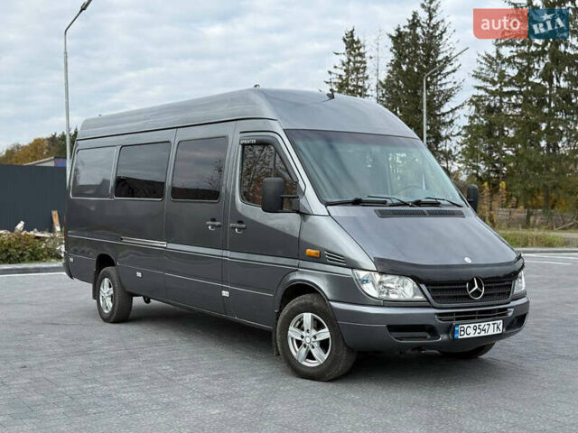 Сірий Мерседес Sprinter, об'ємом двигуна 2.69 л та пробігом 293 тис. км за 11500 $, фото 1 на Automoto.ua