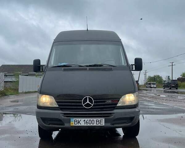 Серый Мерседес Sprinter, объемом двигателя 2.15 л и пробегом 402 тыс. км за 6500 $, фото 1 на Automoto.ua