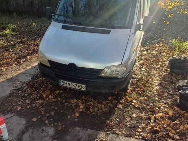 Серый Мерседес Sprinter, объемом двигателя 2.1 л и пробегом 111 тыс. км за 7400 $, фото 1 на Automoto.ua