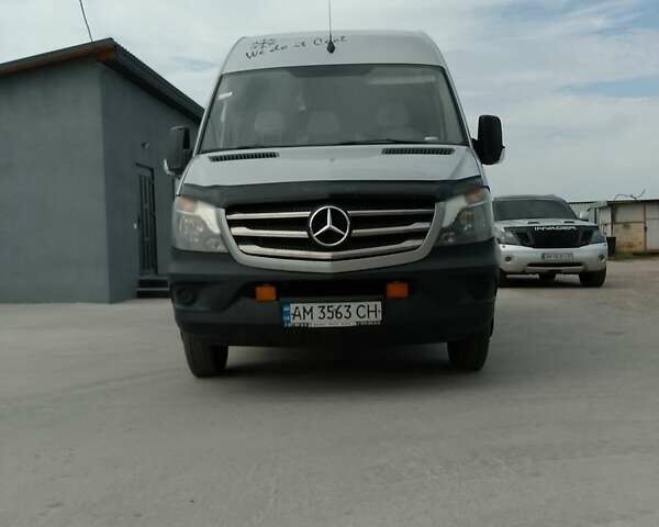 Серый Мерседес Sprinter, объемом двигателя 3 л и пробегом 516 тыс. км за 20000 $, фото 1 на Automoto.ua