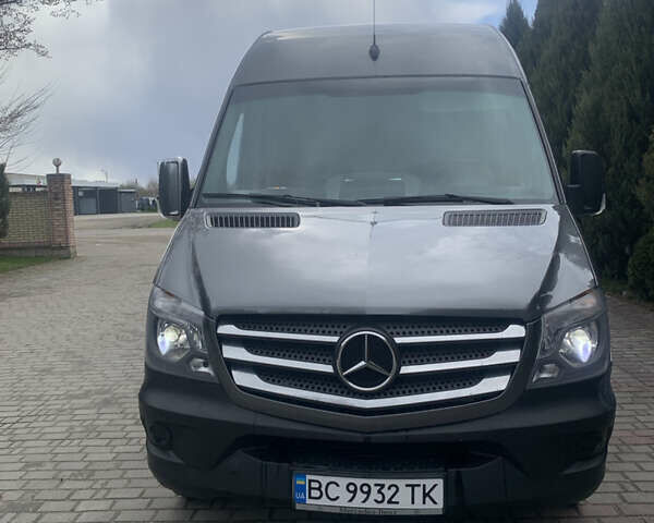 Сірий Мерседес Sprinter, об'ємом двигуна 2.2 л та пробігом 461 тис. км за 15500 $, фото 1 на Automoto.ua