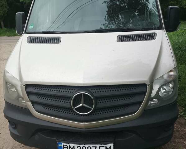 Серый Мерседес Sprinter, объемом двигателя 2.2 л и пробегом 318 тыс. км за 18500 $, фото 1 на Automoto.ua