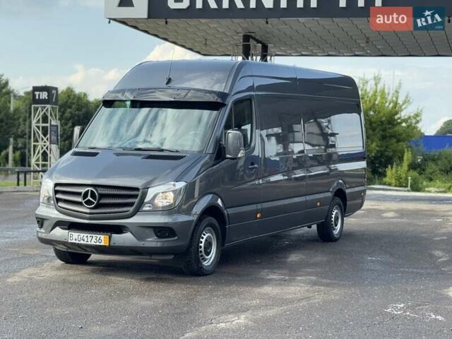 Серый Мерседес Sprinter, объемом двигателя 2.2 л и пробегом 264 тыс. км за 22900 $, фото 1 на Automoto.ua
