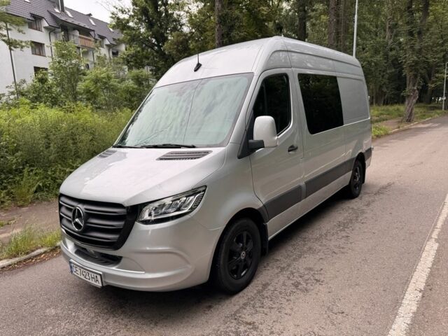 Серый Мерседес Sprinter, объемом двигателя 2.1 л и пробегом 292 тыс. км за 35500 $, фото 1 на Automoto.ua