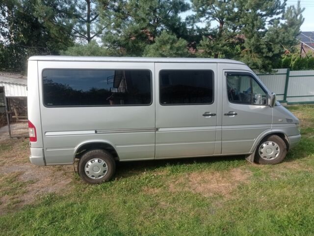 Сірий Мерседес Sprinter, об'ємом двигуна 2.1 л та пробігом 256 тис. км за 7472 $, фото 1 на Automoto.ua