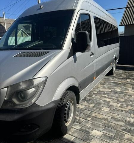 Серый Мерседес Sprinter, объемом двигателя 2.14 л и пробегом 375 тыс. км за 20000 $, фото 1 на Automoto.ua