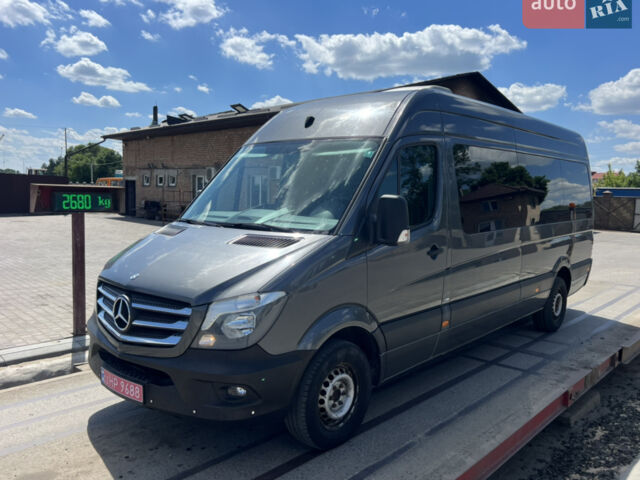 Сірий Мерседес Sprinter, об'ємом двигуна 2.2 л та пробігом 250 тис. км за 25700 $, фото 1 на Automoto.ua