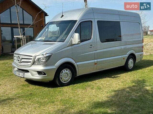 Серый Мерседес Sprinter, объемом двигателя 2.14 л и пробегом 280 тыс. км за 23500 $, фото 1 на Automoto.ua