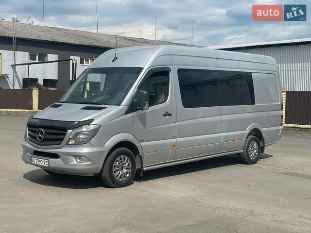 Серый Мерседес Sprinter, объемом двигателя 2.2 л и пробегом 437 тыс. км за 25500 $, фото 1 на Automoto.ua