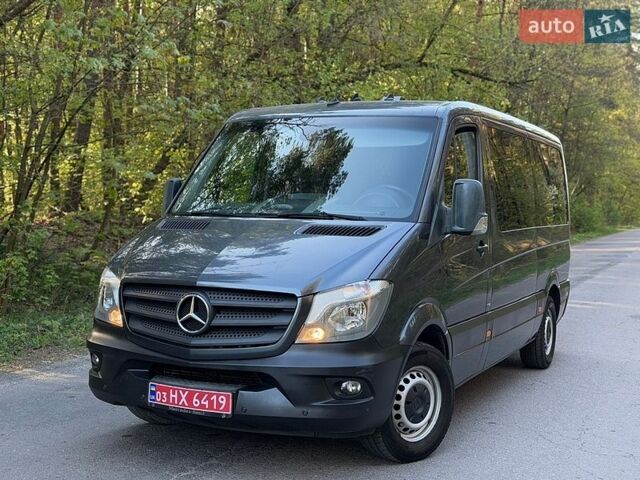 Серый Мерседес Sprinter, объемом двигателя 2.2 л и пробегом 314 тыс. км за 23750 $, фото 1 на Automoto.ua