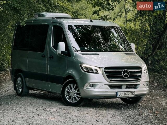 Серый Мерседес Sprinter, объемом двигателя 2.14 л и пробегом 150 тыс. км за 75800 $, фото 1 на Automoto.ua