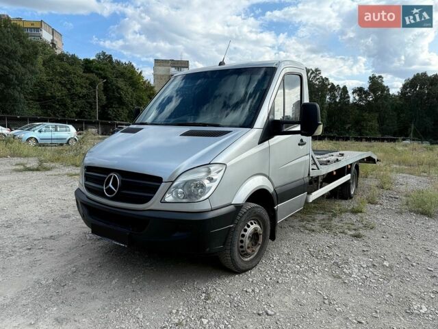 Серый Мерседес Sprinter, объемом двигателя 2.15 л и пробегом 315 тыс. км за 15800 $, фото 1 на Automoto.ua