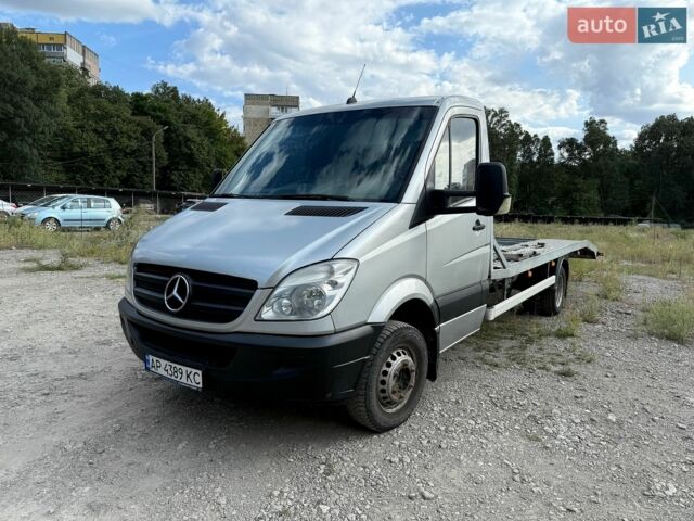 Серый Мерседес Sprinter, объемом двигателя 2.15 л и пробегом 315 тыс. км за 15500 $, фото 1 на Automoto.ua