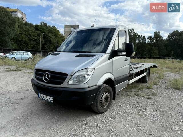 Серый Мерседес Sprinter, объемом двигателя 2.15 л и пробегом 315 тыс. км за 15300 $, фото 1 на Automoto.ua