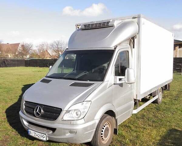 Серый Мерседес Sprinter, объемом двигателя 2.99 л и пробегом 366 тыс. км за 20900 $, фото 1 на Automoto.ua