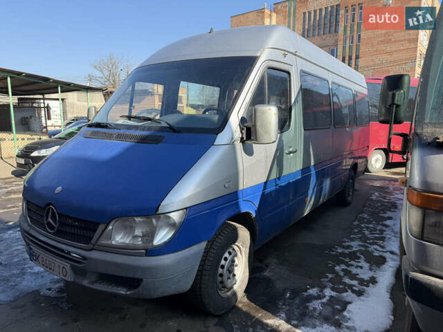 Серый Мерседес Sprinter, объемом двигателя 2.87 л и пробегом 300 тыс. км за 9500 $, фото 1 на Automoto.ua