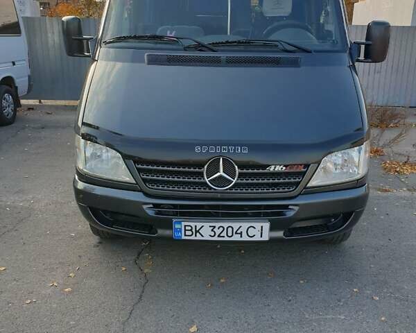 Серый Мерседес Sprinter, объемом двигателя 2.69 л и пробегом 610 тыс. км за 21000 $, фото 1 на Automoto.ua