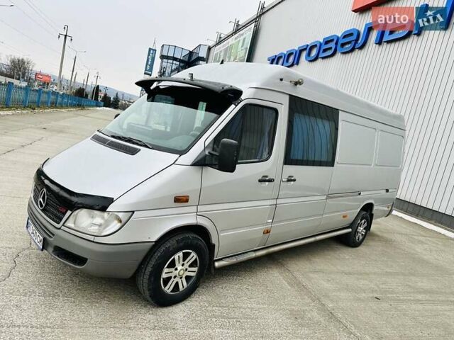 Серый Мерседес Sprinter, объемом двигателя 2.15 л и пробегом 700 тыс. км за 7700 $, фото 1 на Automoto.ua