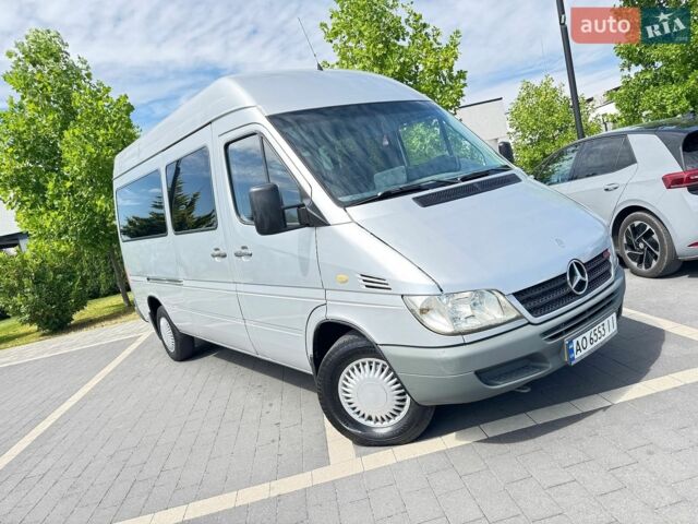 Серый Мерседес Sprinter, объемом двигателя 2.2 л и пробегом 678 тыс. км за 7500 $, фото 1 на Automoto.ua