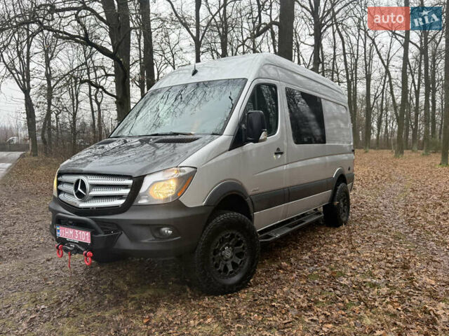 Сірий Мерседес Sprinter, об'ємом двигуна 3 л та пробігом 166 тис. км за 43000 $, фото 1 на Automoto.ua