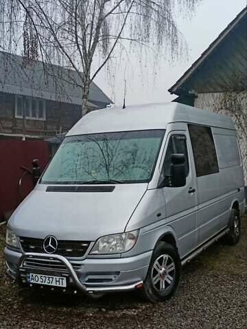 Серый Мерседес Sprinter, объемом двигателя 2.2 л и пробегом 470 тыс. км за 8500 $, фото 1 на Automoto.ua