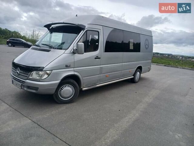 Серый Мерседес Sprinter, объемом двигателя 2.7 л и пробегом 320 тыс. км за 11500 $, фото 1 на Automoto.ua
