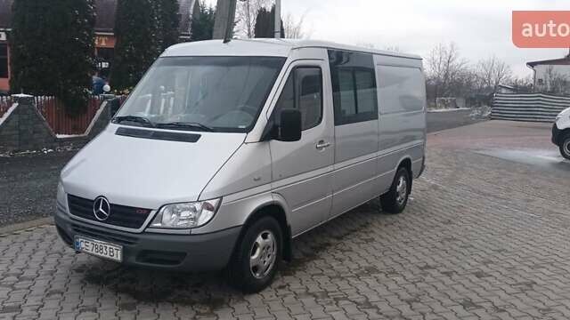 Серый Мерседес Sprinter, объемом двигателя 2.1 л и пробегом 620 тыс. км за 9300 $, фото 1 на Automoto.ua