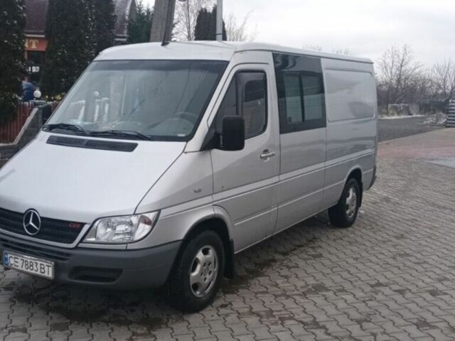 Сірий Мерседес Sprinter, об'ємом двигуна 2.1 л та пробігом 620 тис. км за 9300 $, фото 1 на Automoto.ua
