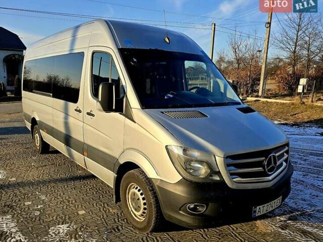 Серый Мерседес Sprinter, объемом двигателя 3 л и пробегом 928 тыс. км за 15999 $, фото 1 на Automoto.ua