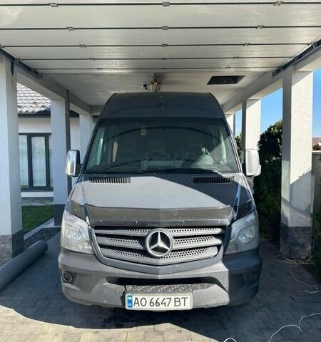 Сірий Мерседес Sprinter, об'ємом двигуна 2.1 л та пробігом 378 тис. км за 16300 $, фото 1 на Automoto.ua