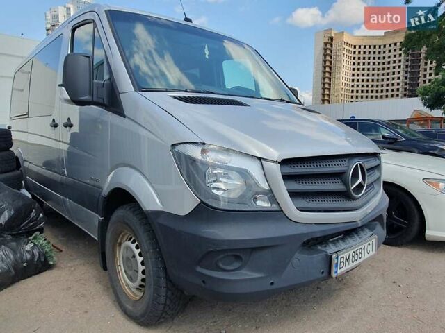 Сірий Мерседес Sprinter, об'ємом двигуна 3 л та пробігом 527 тис. км за 17900 $, фото 1 на Automoto.ua