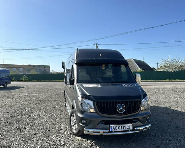 Сірий Мерседес Sprinter, об'ємом двигуна 2.99 л та пробігом 182 тис. км за 45400 $, фото 1 на Automoto.ua