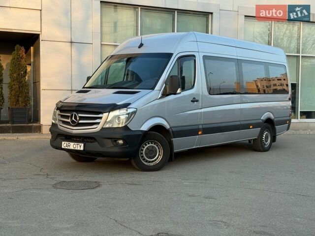 Серый Мерседес Sprinter, объемом двигателя 2.14 л и пробегом 200 тыс. км за 26500 $, фото 1 на Automoto.ua
