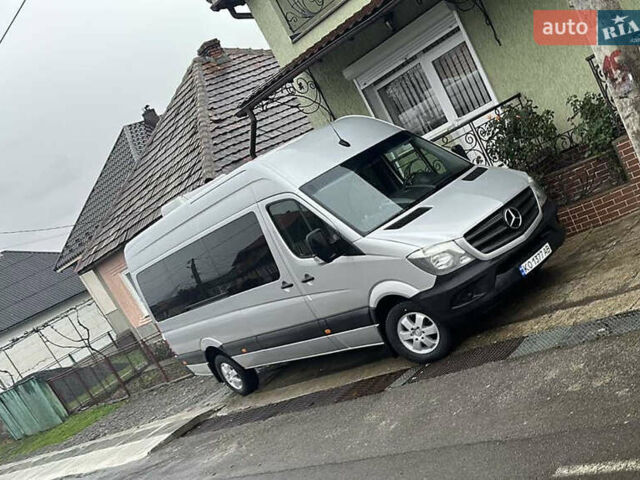 Серый Мерседес Sprinter, объемом двигателя 2.9 л и пробегом 590 тыс. км за 38300 $, фото 1 на Automoto.ua