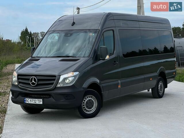 Серый Мерседес Sprinter, объемом двигателя 2.14 л и пробегом 590 тыс. км за 19900 $, фото 1 на Automoto.ua