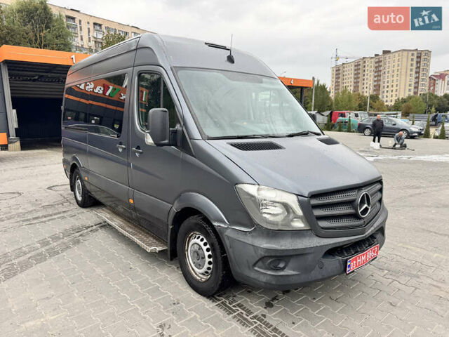 Серый Мерседес Sprinter, объемом двигателя 2.2 л и пробегом 650 тыс. км за 21500 $, фото 1 на Automoto.ua