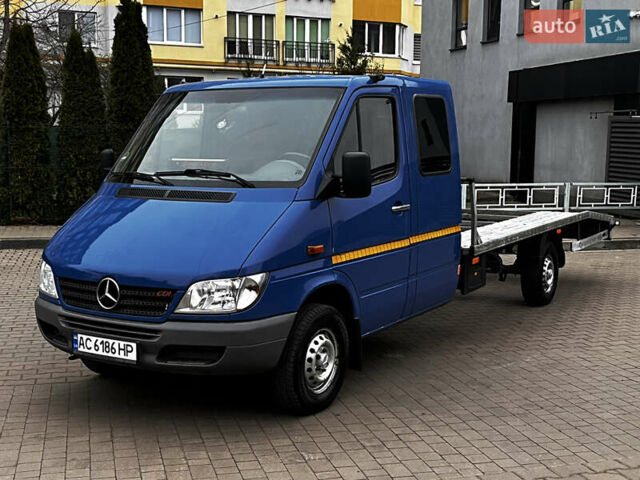 Синій Мерседес Sprinter, об'ємом двигуна 2.69 л та пробігом 492 тис. км за 12300 $, фото 1 на Automoto.ua