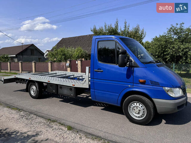 Синий Мерседес Sprinter, объемом двигателя 2.69 л и пробегом 361 тыс. км за 15900 $, фото 1 на Automoto.ua