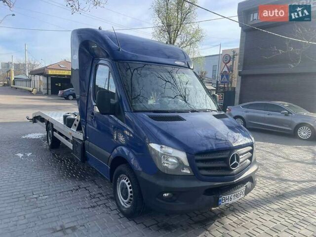 Синий Мерседес Sprinter, объемом двигателя 3 л и пробегом 359 тыс. км за 26700 $, фото 1 на Automoto.ua