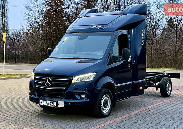 Синий Мерседес Sprinter, объемом двигателя 3 л и пробегом 850 тыс. км за 22222 $, фото 1 на Automoto.ua