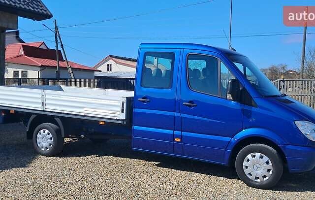 Синий Мерседес Sprinter, объемом двигателя 2.2 л и пробегом 199 тыс. км за 16900 $, фото 1 на Automoto.ua