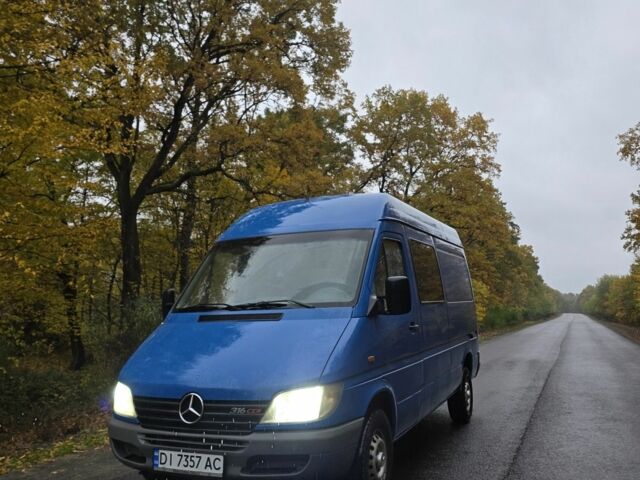 Синій Мерседес Sprinter, об'ємом двигуна 2.7 л та пробігом 419 тис. км за 8275 $, фото 1 на Automoto.ua