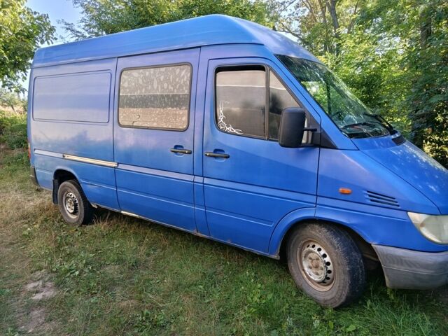 Синий Мерседес Sprinter, объемом двигателя 2.2 л и пробегом 233 тыс. км за 5516 $, фото 1 на Automoto.ua