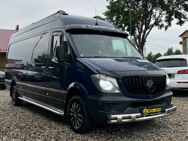 Синий Мерседес Sprinter, объемом двигателя 2.2 л и пробегом 797 тыс. км за 25978 $, фото 1 на Automoto.ua