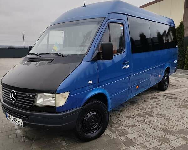 Синий Мерседес Sprinter, объемом двигателя 2.9 л и пробегом 497 тыс. км за 6890 $, фото 1 на Automoto.ua