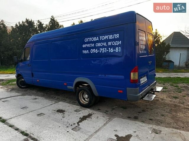 Синий Мерседес Sprinter, объемом двигателя 2.87 л и пробегом 730 тыс. км за 8500 $, фото 1 на Automoto.ua