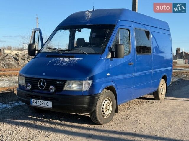 Синій Мерседес Sprinter, об'ємом двигуна 2.87 л та пробігом 520 тис. км за 6800 $, фото 1 на Automoto.ua